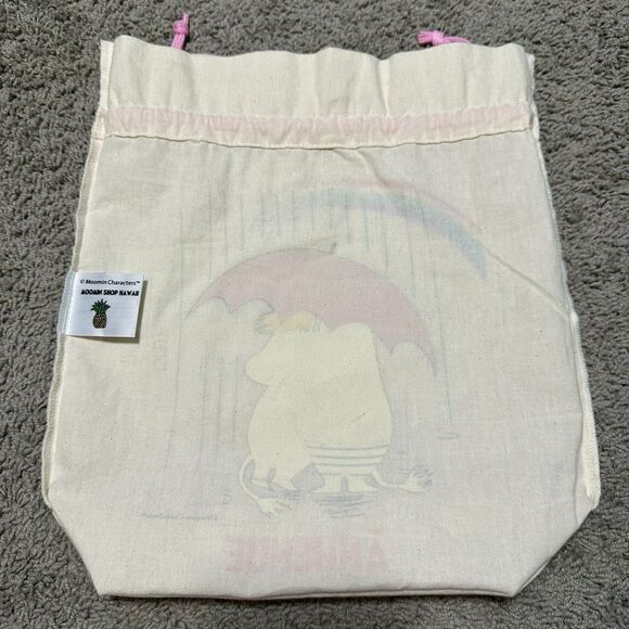 Moomin Hawaii Anuenue Rainy Rainbow Drawstring Bag - Picture 10 of 14